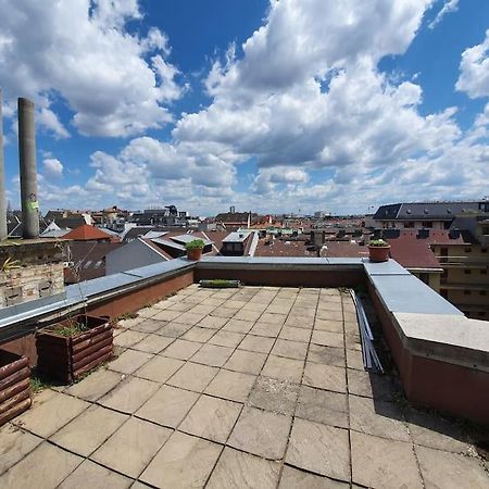 Master Apartment With Air Condition And Separated Rooftop Terrace Budapest Exterior foto