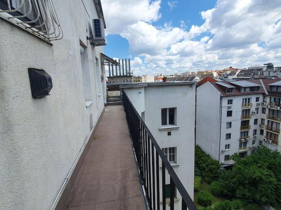 Master Apartment With Air Condition And Separated Rooftop Terrace Budapest Exterior foto