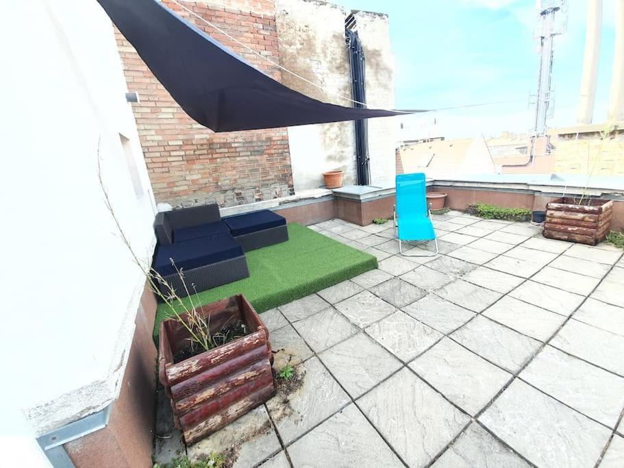 Master Apartment With Air Condition And Separated Rooftop Terrace Budapest Exterior foto
